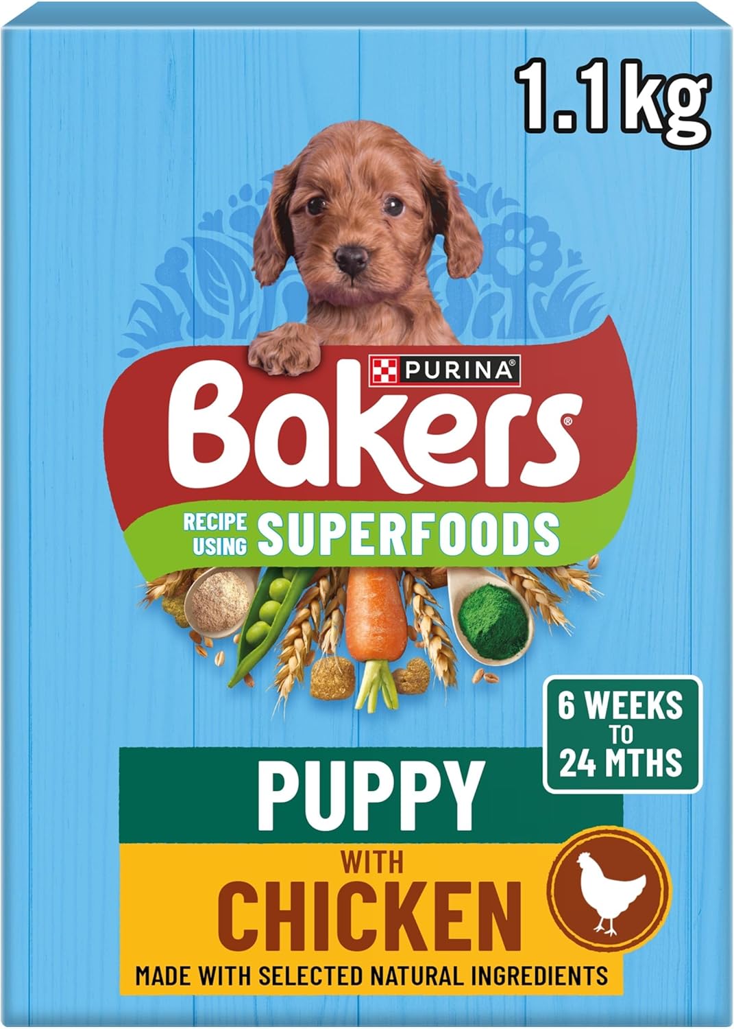 Bakers Meaty Meals Dry Dog Food – Complete & Balanced Nutrition for Everyday Feeding