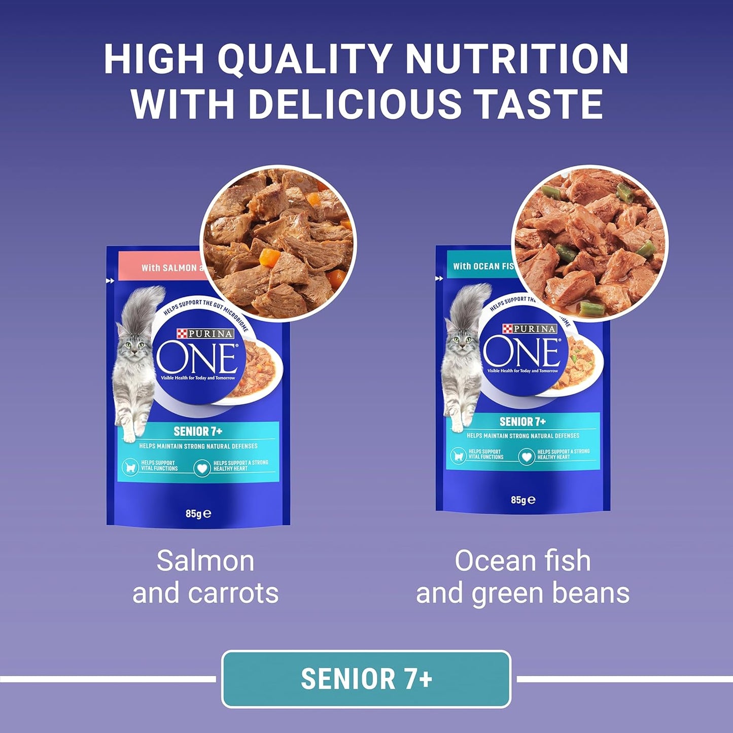 PURINA ONE wet cat food for Kitten Adult Senior Cats