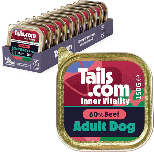 Tails.com Inner Vitality Adult Wet Dog Food – Premium Grain Free Meals for Adult Dogs