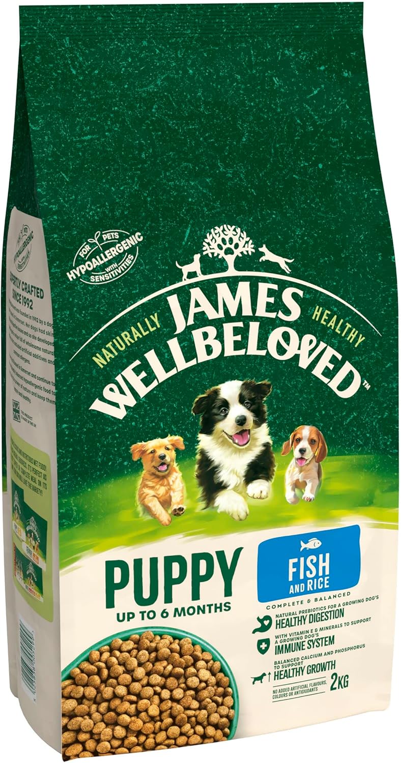 James Wellbeloved Dog Puppy Junior Hypoallergenic Dry Food