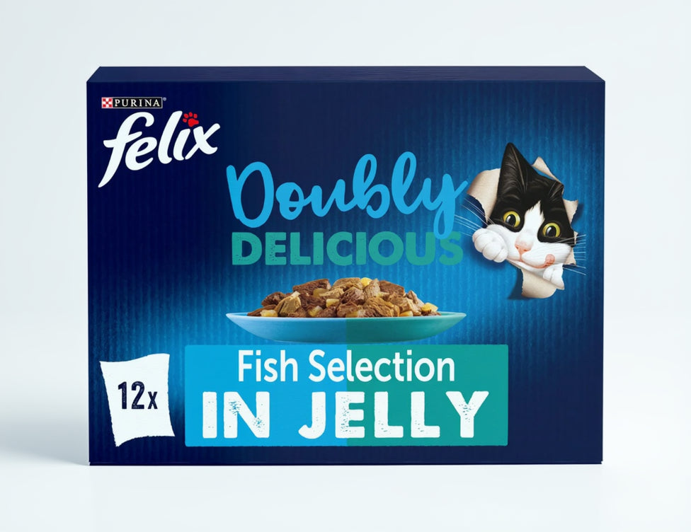 Felix Complete Wet Cat Food for Kittens, Adult and Senior Cats