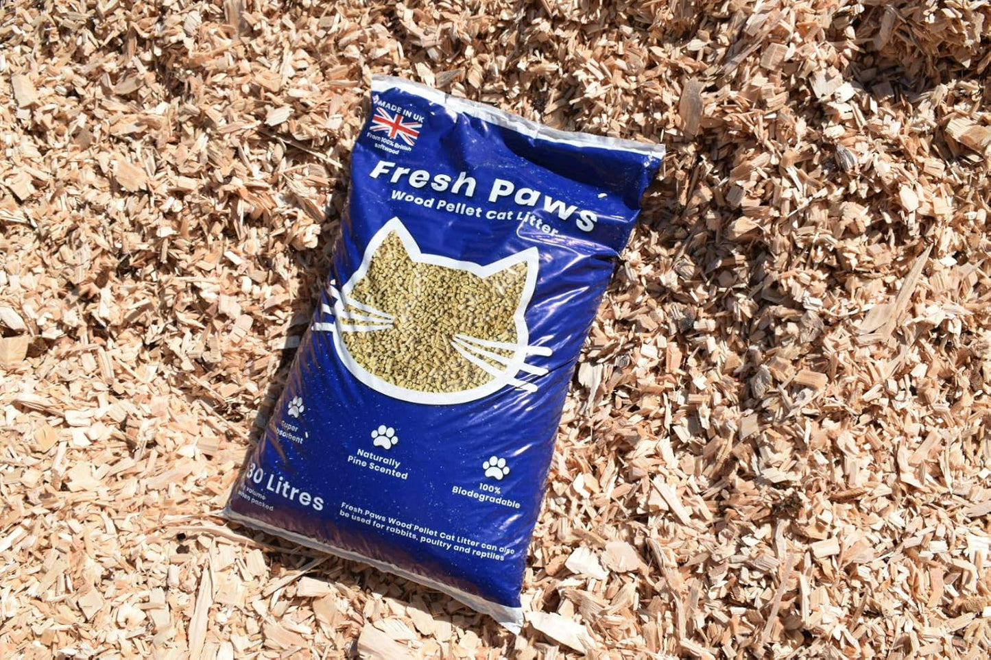 Fresh Paws Premium Wood Pellet Cat Litter