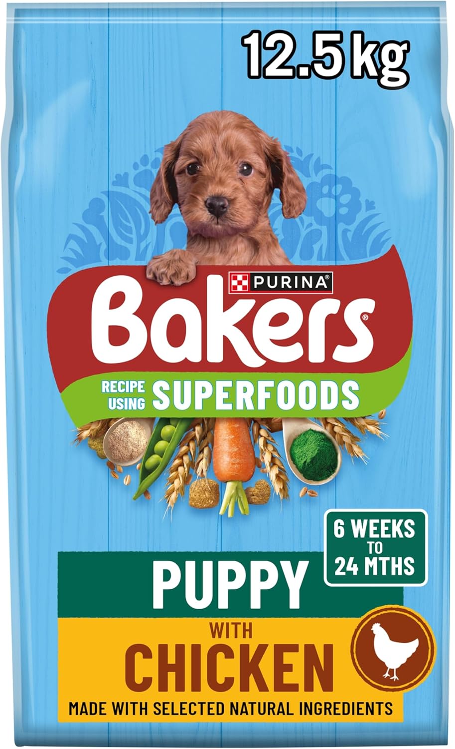 Bakers Meaty Meals Dry Dog Food – Complete & Balanced Nutrition for Everyday Feeding