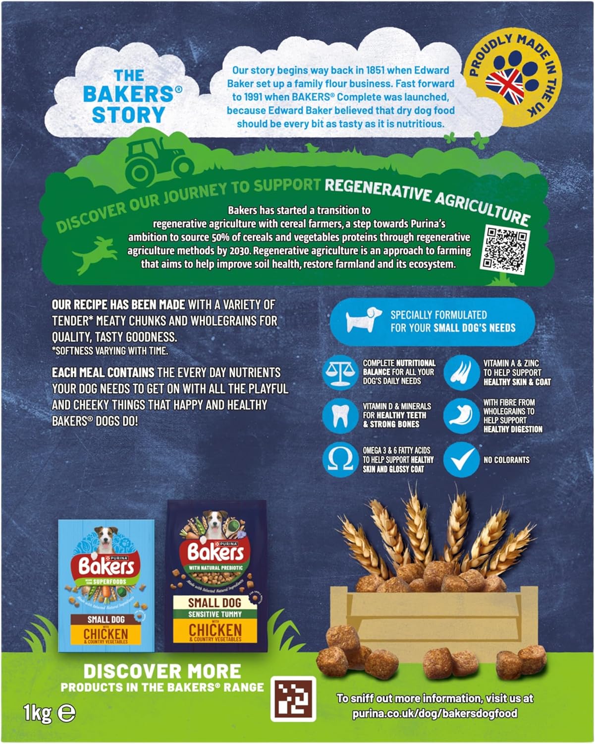 Bakers Meaty Meals Dry Dog Food – Complete & Balanced Nutrition for Everyday Feeding