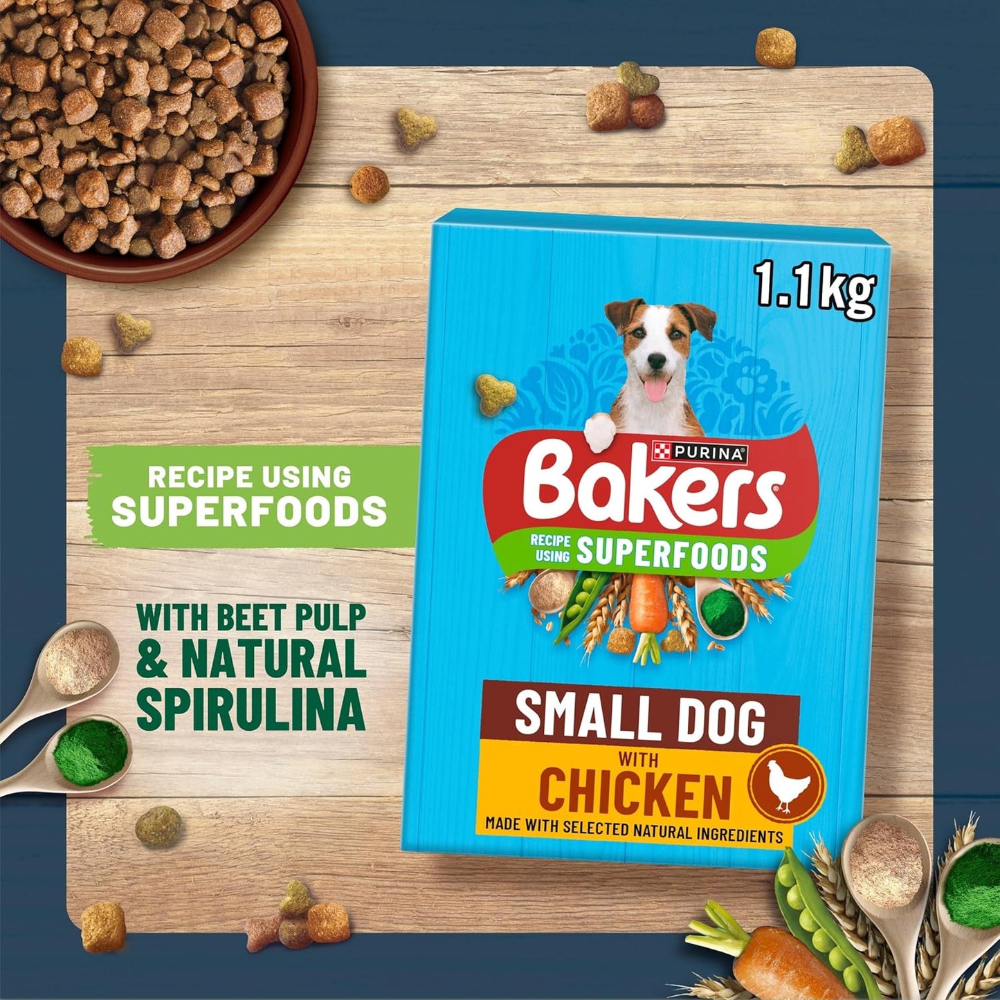 Bakers Meaty Meals Dry Dog Food – Complete & Balanced Nutrition for Everyday Feeding