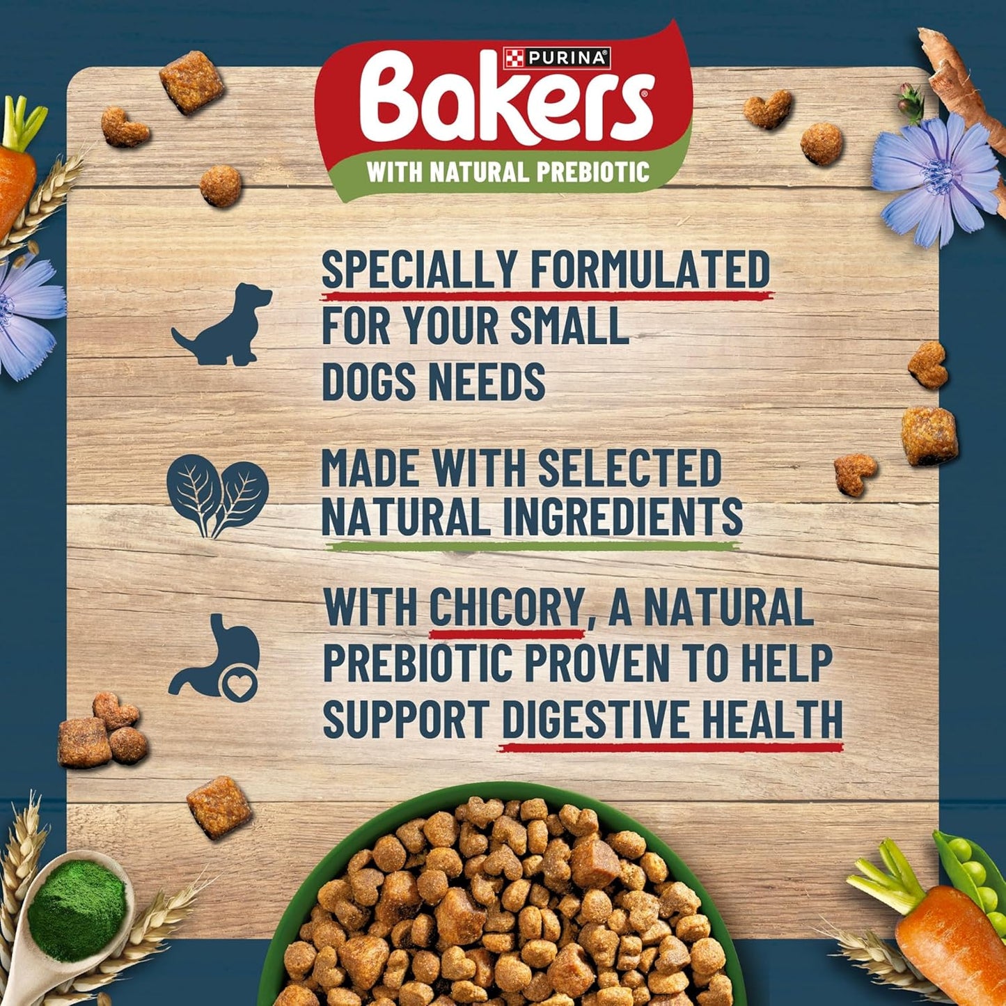 Bakers Meaty Meals Dry Dog Food – Complete & Balanced Nutrition for Everyday Feeding