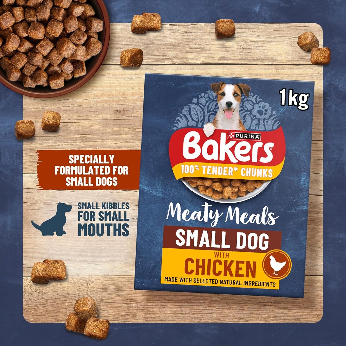 Bakers Meaty Meals Dry Dog Food – Complete & Balanced Nutrition for Everyday Feeding