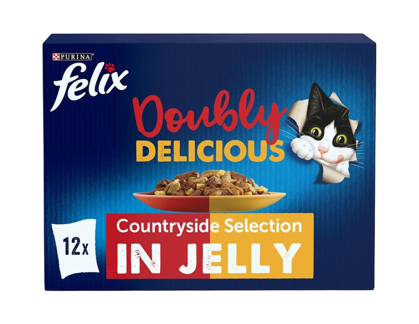 Felix Complete Wet Cat Food for Kittens, Adult and Senior Cats