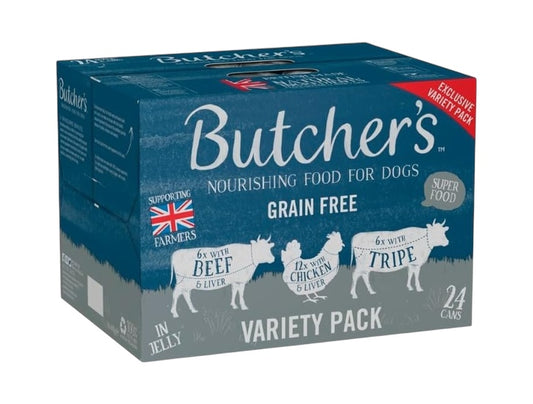 Butcher's Recipes in Jelly Dog Food