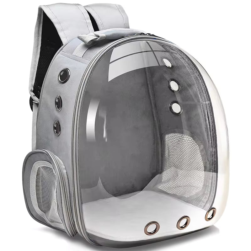Space Pet Backpack – Cat & Small Animal Carrier, Breathable Travel Bag