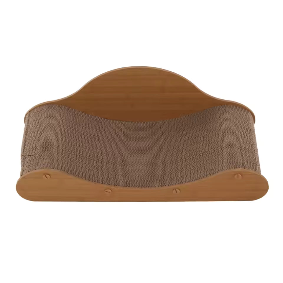 Tieker Oversized Cat Scratching Board & Bed – Durable Cardboard Cat Sofa for Rest & Play