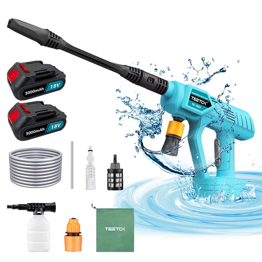 Cordless Pressure Washer, 18V Portable Pressure Washers replace for Makita 5M Hose,Portable Power Washers for Car Cleaning